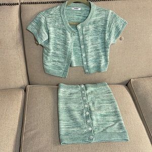 NWOT Madhappy knit set